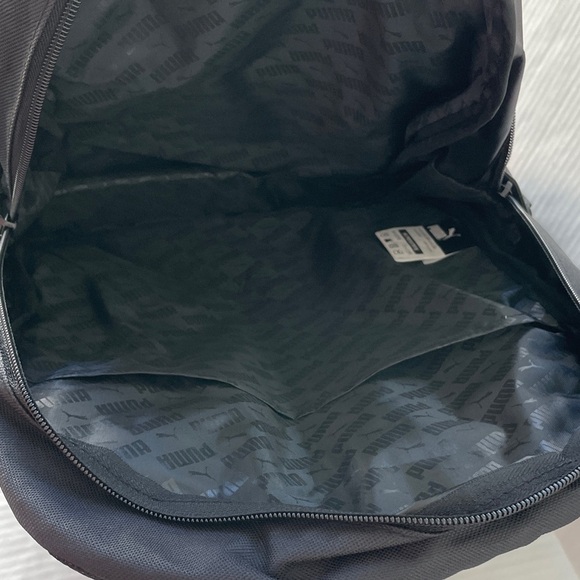 PUMA Meridian Jr. Backpack 16” Black and White - Picture 8 of 8